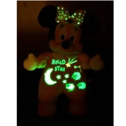Disney Minnie La Souris Peluche Luminescente Rose 25 Cm -Disney 2 10