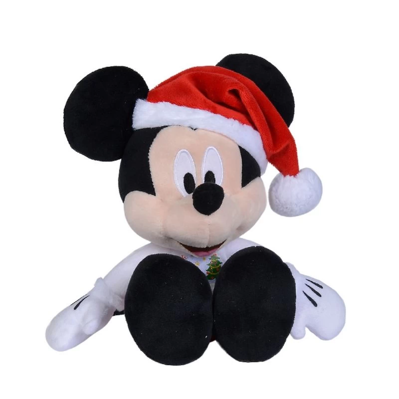 Disney Mickey La Souris Peluche Noël 25 Cm 4 Disney Mickey La Souris Peluche Noël 25 Cm – Image 2