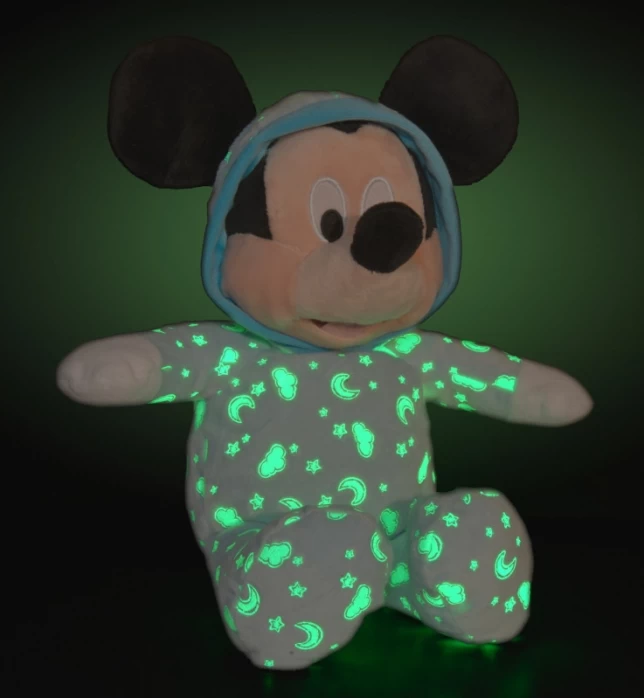 Disney Mickey La Souris Peluche Luminescente Bleu Lune Nuage étoile 25 Cm 4 Disney Mickey La Souris Peluche Luminescente Bleu Lune Nuage étoile 25 Cm – Image 2