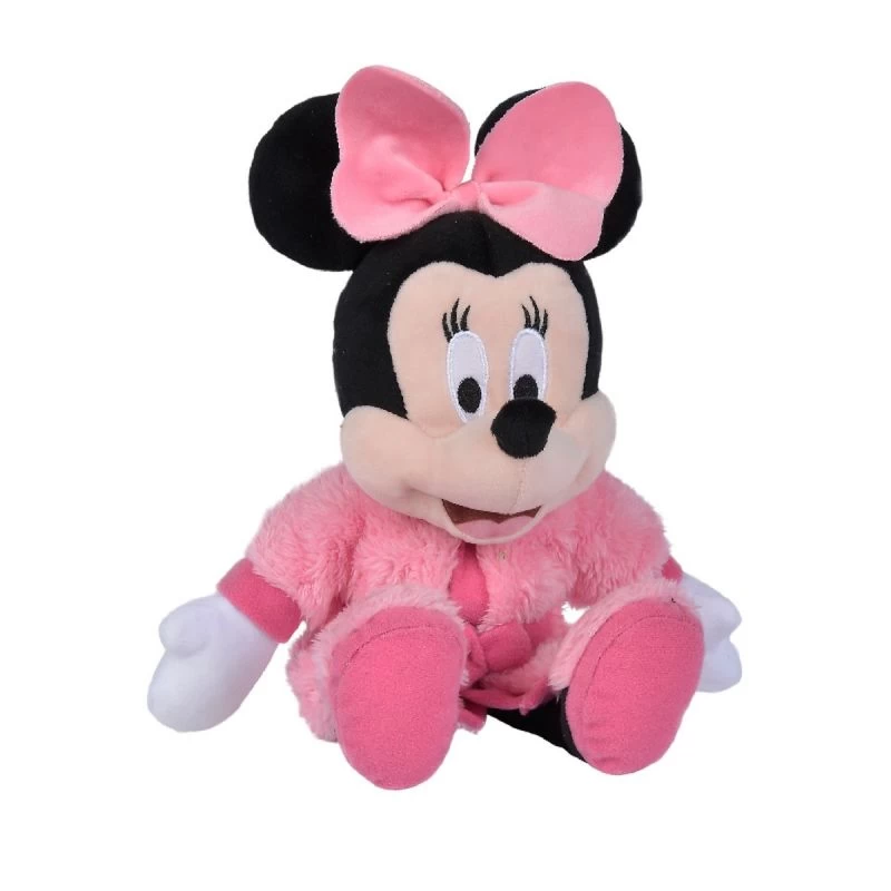 Disney Minnie La Souris Peluche Peignoir Rose Fuchsia 25 Cm 4 Disney Minnie La Souris Peluche Peignoir Rose Fuchsia 25 Cm – Image 2