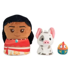Disney Store Ensemble De Peluches Empilables Vaiana