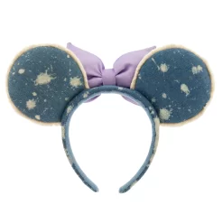Disneyland Serre-tête à Oreilles De Minnie Lavande En Denim Pour Adultes -Disney 428403352555 2