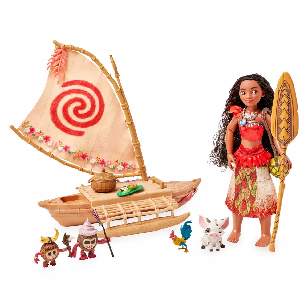 Disney Store Coffret De Figurines Vaiana 3 Disney Store Coffret De Figurines Vaiana