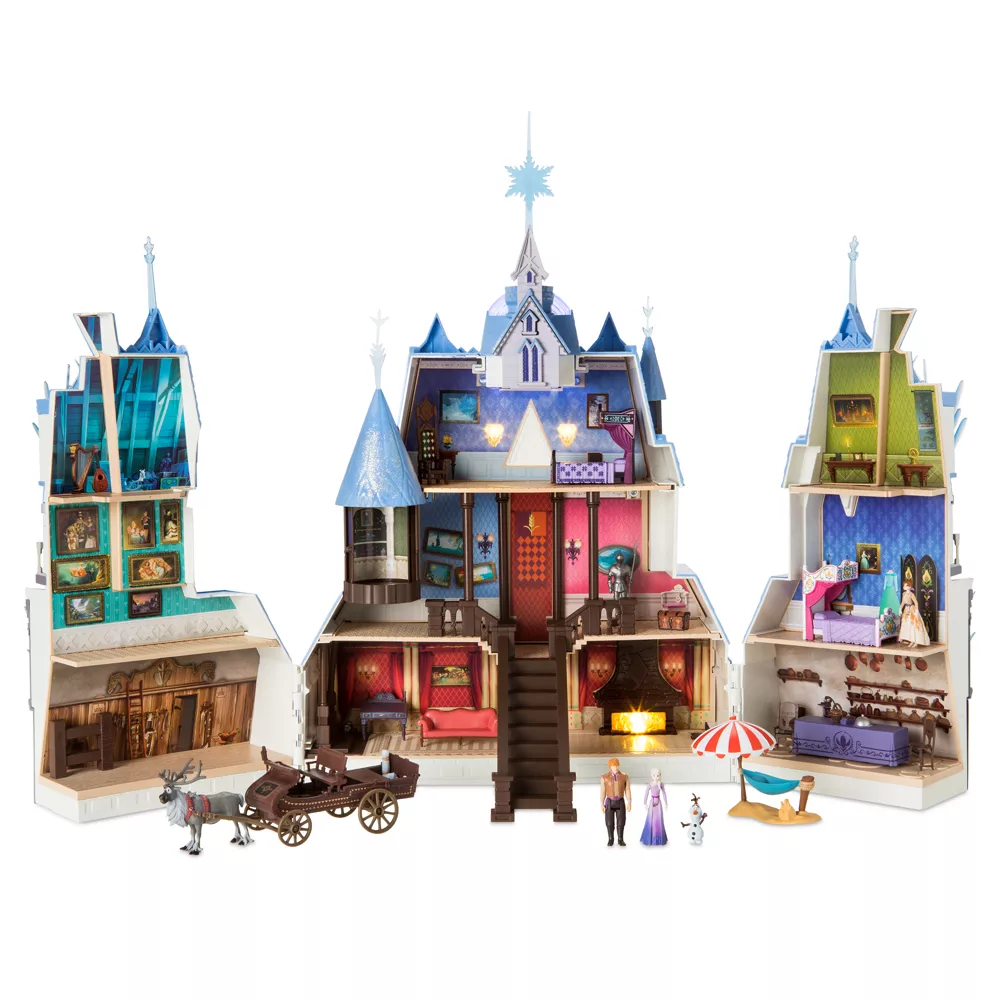 Disney Store Coffret Château D'Arendelle, La Reine Des Neiges 2 3 Disney Store Coffret Château D'Arendelle, La Reine Des Neiges 2