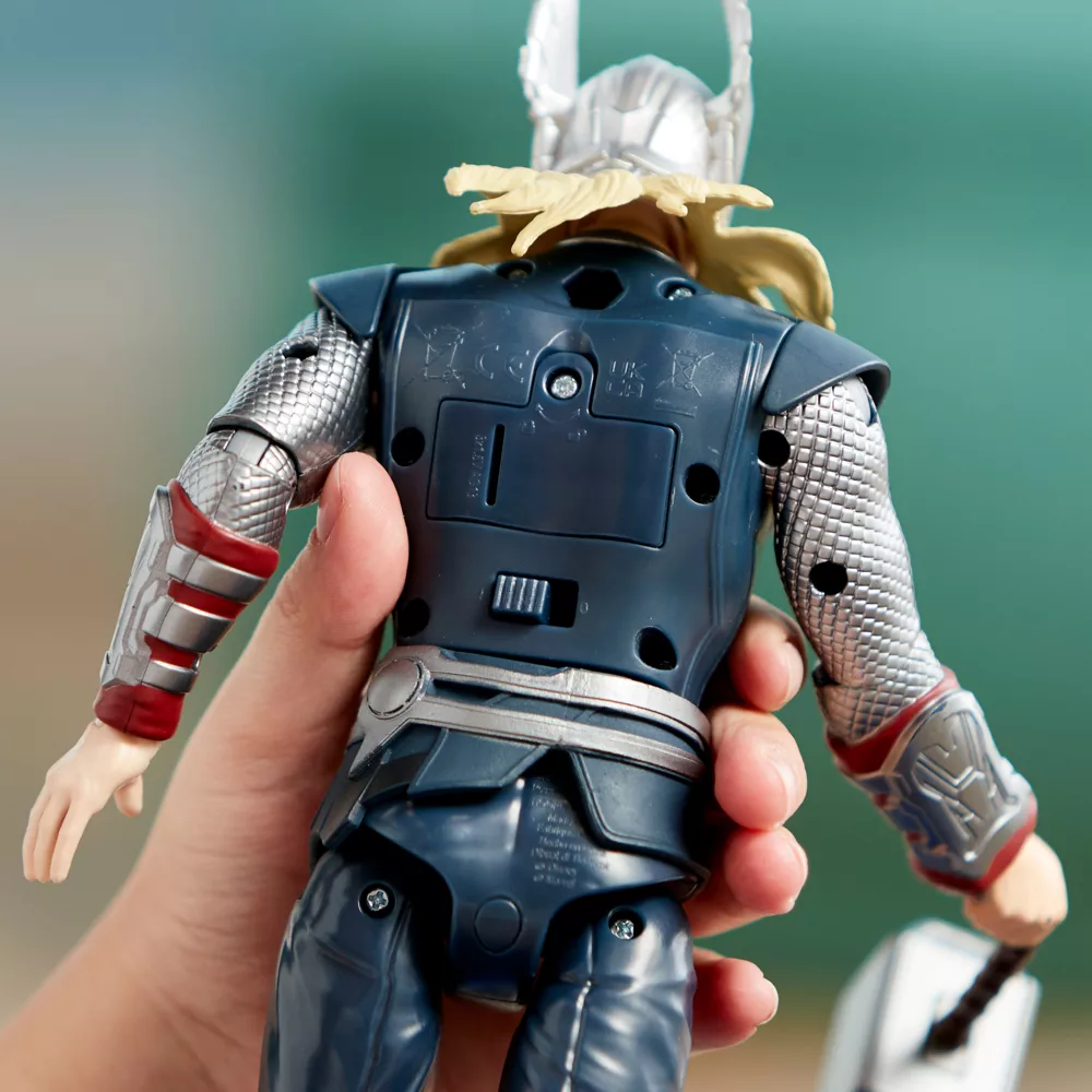 Disney Store Power Icons Figurine Thor Parlante, Thor: Love And Thunder 7 Disney Store Power Icons Figurine Thor Parlante, Thor: Love And Thunder – Image 5