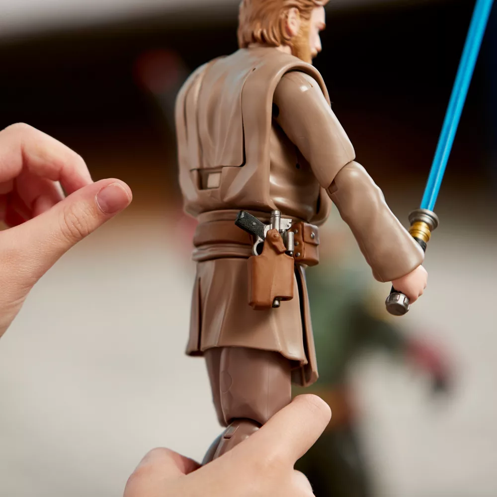 Disney Store Figurine Obi-Wan Kenobi Parlante, Star Wars 5 Disney Store Figurine Obi-Wan Kenobi Parlante, Star Wars – Image 3
