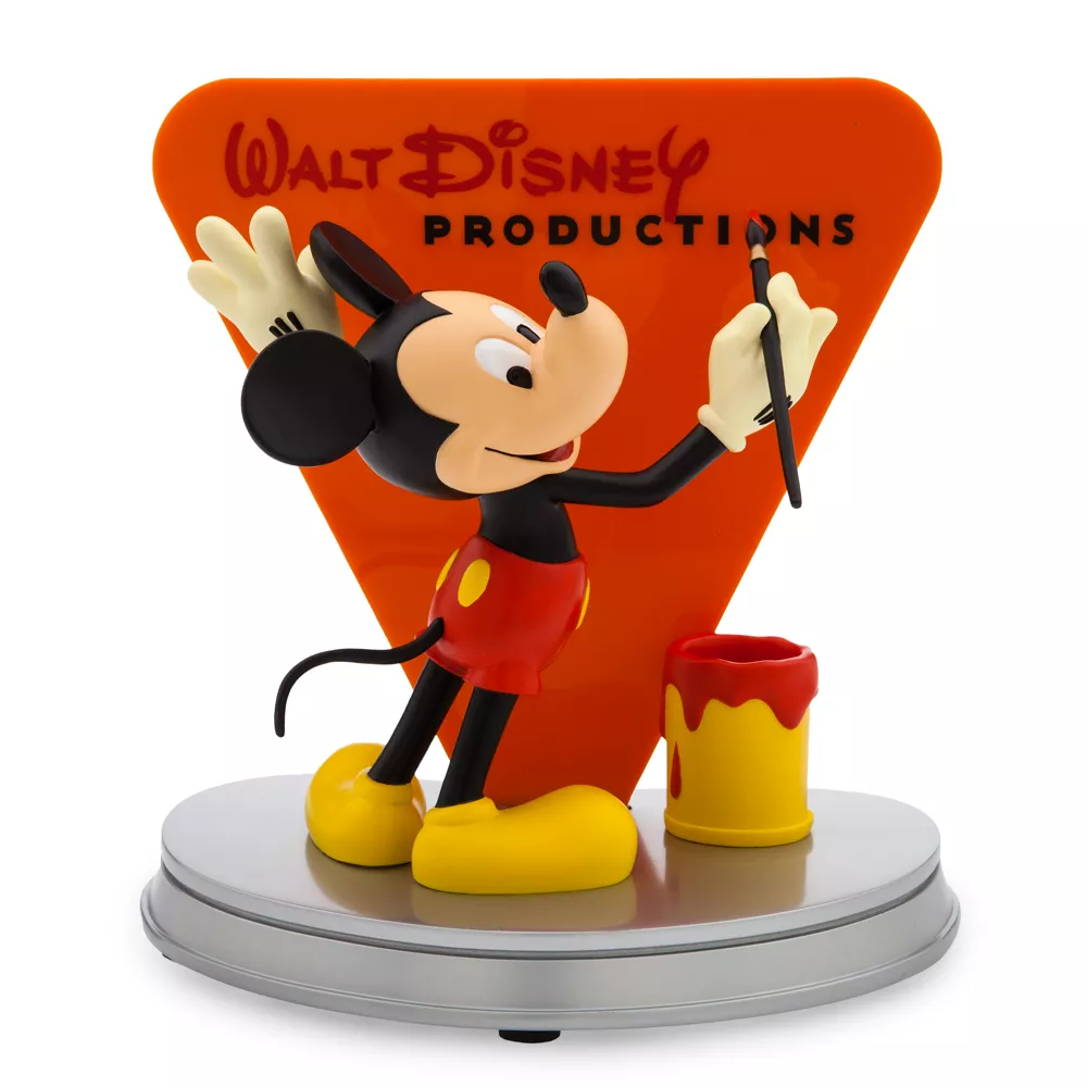 Figurine Mickey Logo De Walt Disney Productions, Disney100 Eras 3 Figurine Mickey Logo De Walt Disney Productions, Disney100 Eras