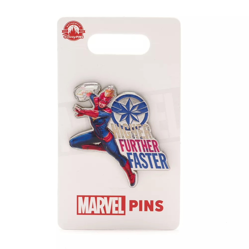 Disney Store Pin's Captain Marvel 4 Disney Store Pin's Captain Marvel – Image 2