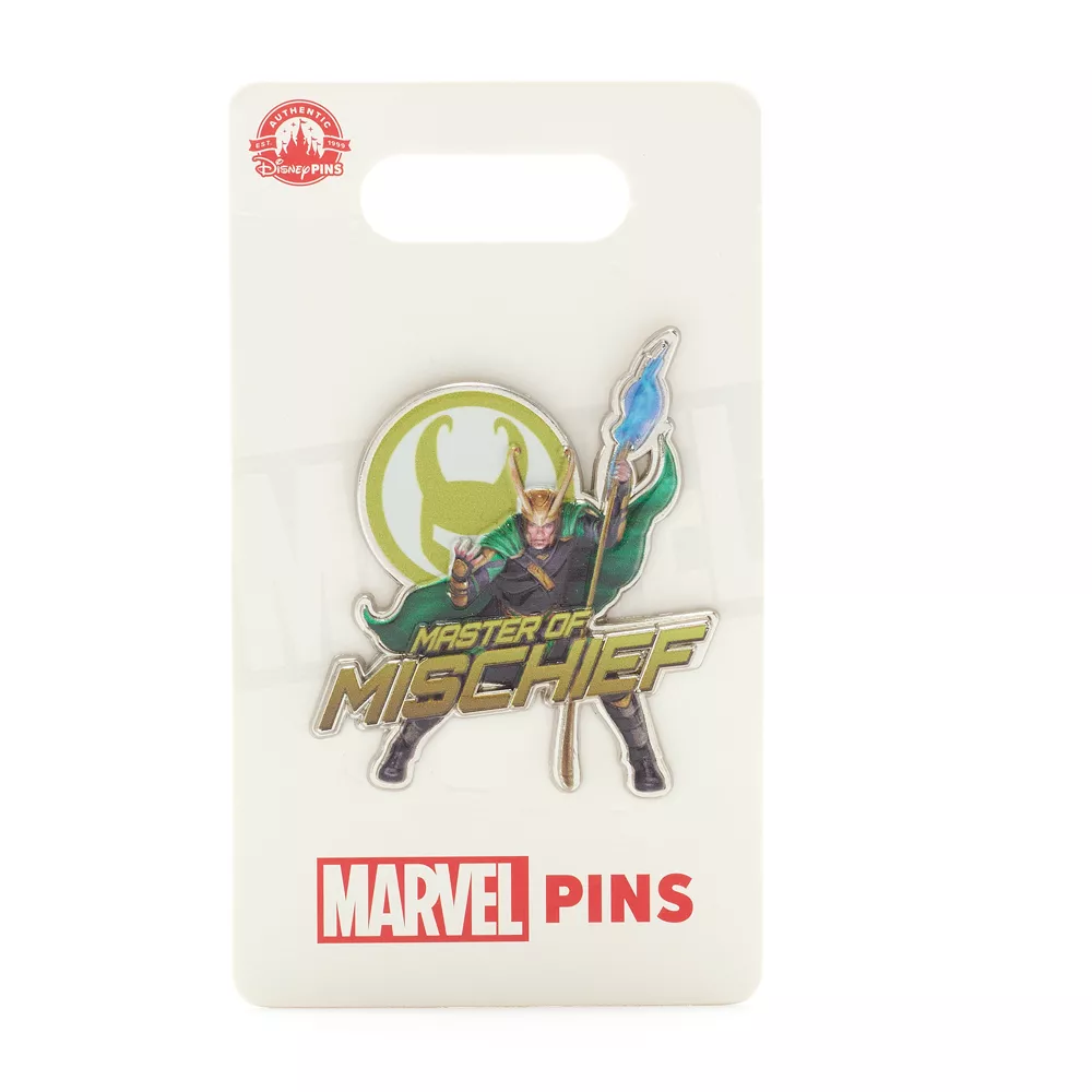 Disney Store Pin's Loki, Master Of Mischief 4 Disney Store Pin's Loki, Master Of Mischief – Image 2