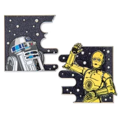 Disney One Family Pin's C-3PO Et R2-D2 "Amis Pour La Vie", Star Wars