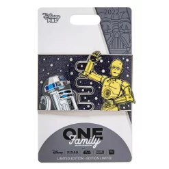 Disney One Family Pin's C-3PO Et R2-D2 "Amis Pour La Vie", Star Wars -Disney 466043290929 4