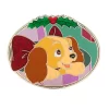 Disney Store Pin's Lady En édition Limitée Pour Les Fêtes, La Belle Et Le Clochard -Disney 466043339468