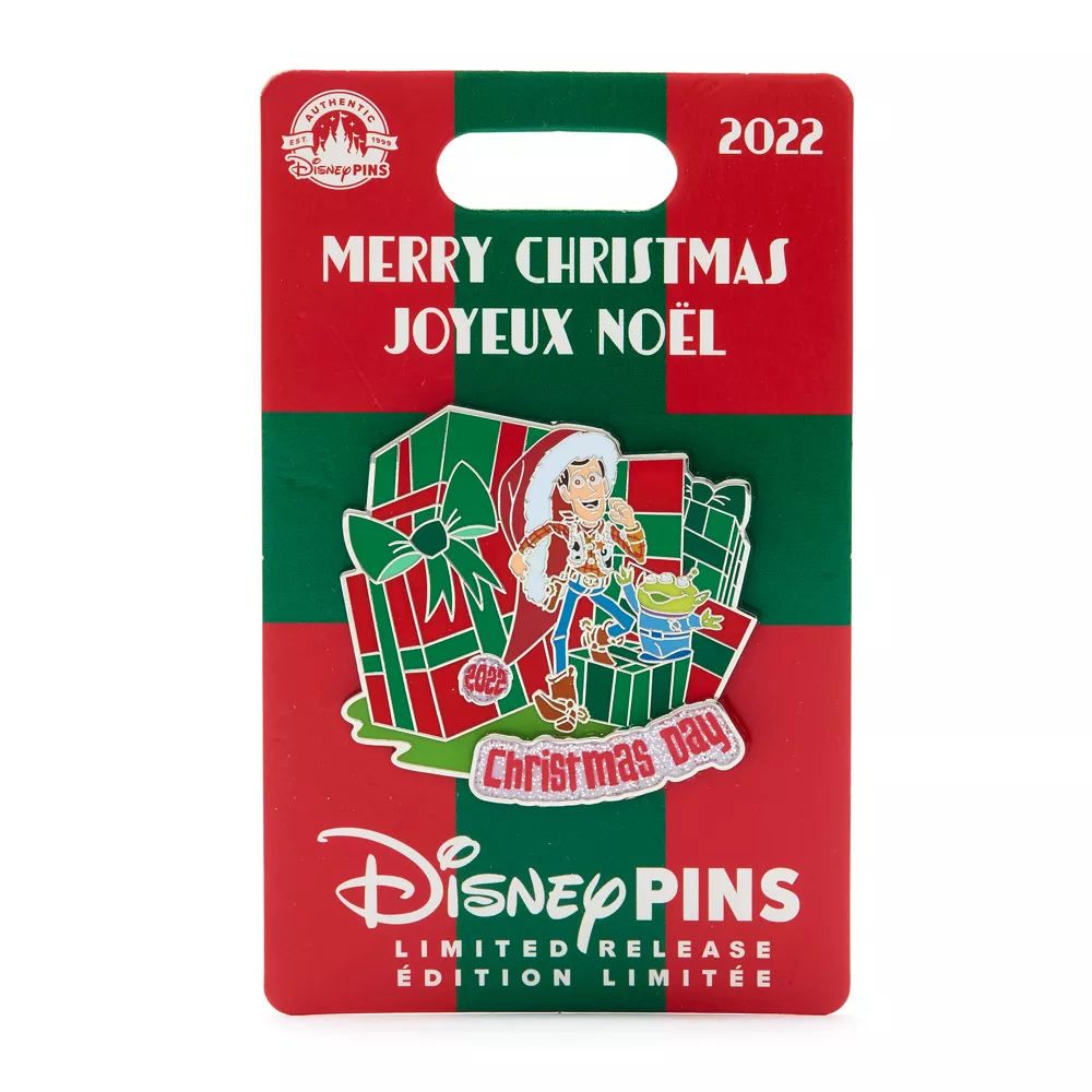 Disney Store Pin's De Noël Woody 2022 En édition Limitée, Toy Story 4 Disney Store Pin's De Noël Woody 2022 En édition Limitée, Toy Story – Image 2