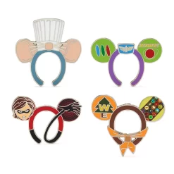 Disney Store Ensemble De Pin's Pixar En Forme D'oreilles De Mickey, 2 sur 2