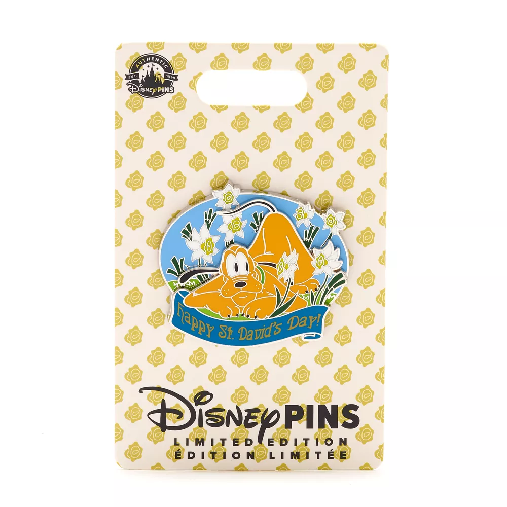 Disney Store Pin's Pluto En édition Limitée Saint-David 4 Disney Store Pin's Pluto En édition Limitée Saint-David – Image 2