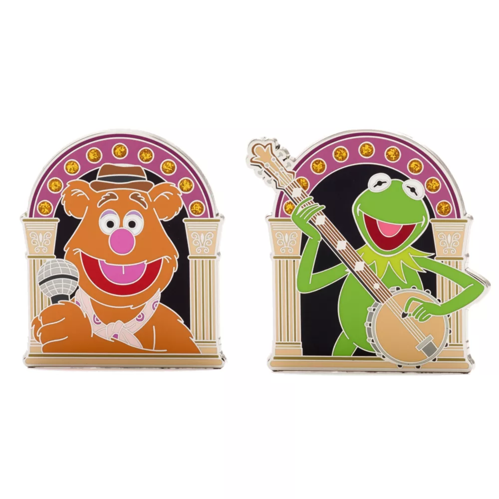 Disney Store Ensemble De Pin's Ours Fozzie Bear Et Kermit La Grenouille, Muppets 3 Disney Store Ensemble De Pin's Ours Fozzie Bear Et Kermit La Grenouille, Muppets