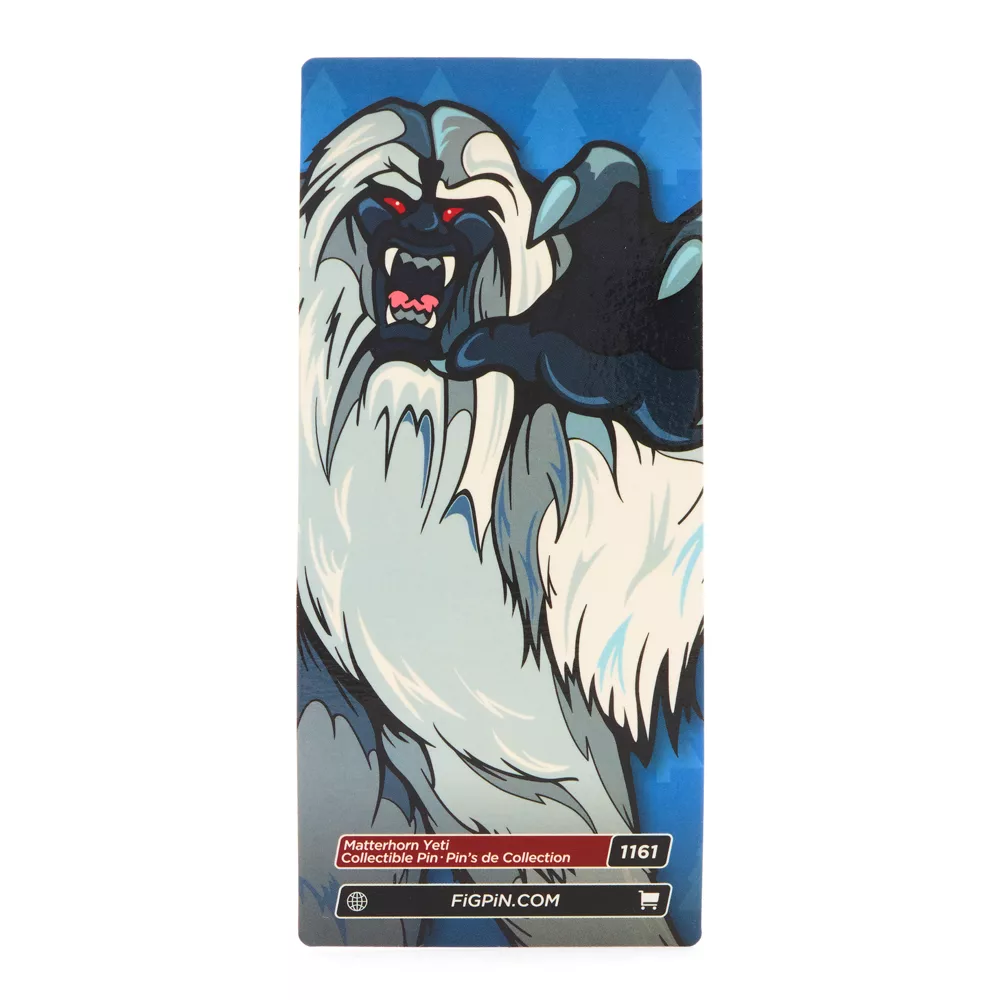 Disneyland Pin's FiGPiN Yeti Matterhorn, Matterhorn Bobsleds 4 Disneyland Pin's FiGPiN Yeti Matterhorn, Matterhorn Bobsleds – Image 2