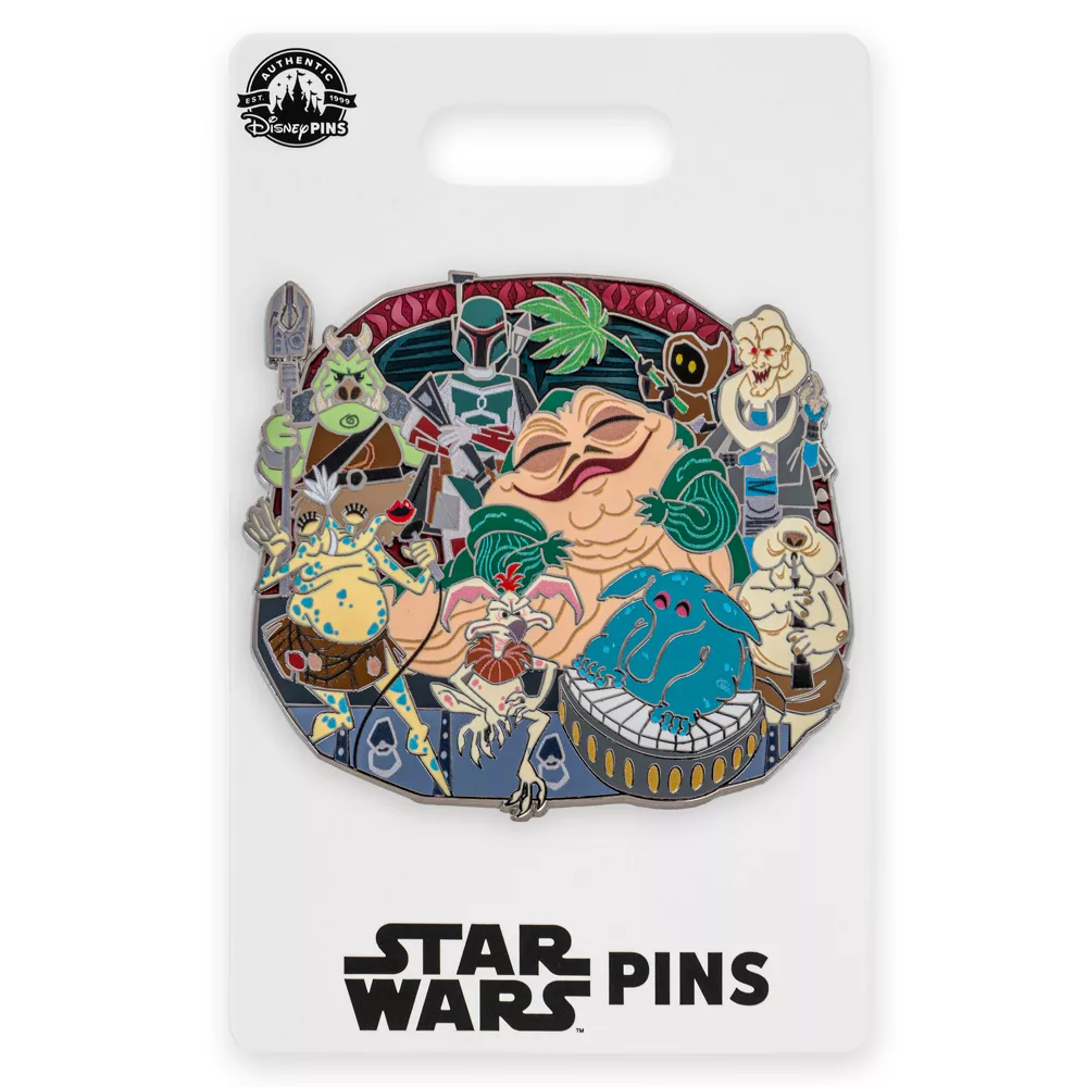 Disney Store Pin's Le Max Rebo Band, Star Wars 4 Disney Store Pin's Le Max Rebo Band, Star Wars – Image 2