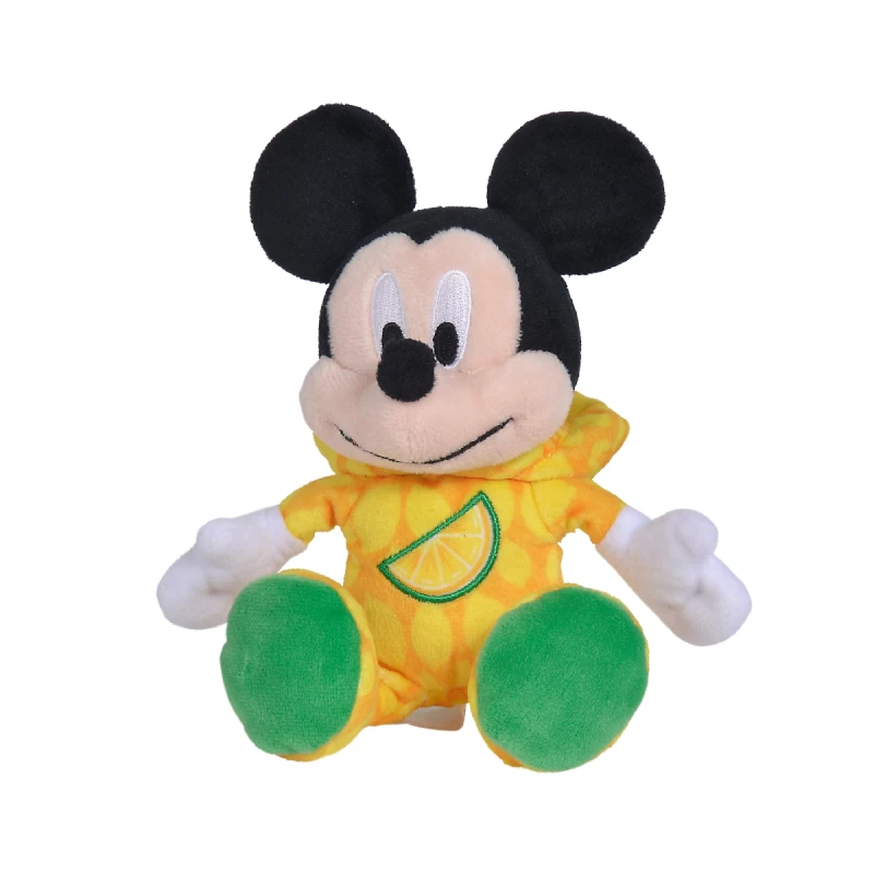 Disney Mickey La Souris Mini Peluche Citron Jaune 15 Cm 4 Disney Mickey La Souris Mini Peluche Citron Jaune 15 Cm – Image 2