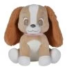 Disney Lady Le Chien Peluche Marron Rose 25 Cm -Disney 6315878634c008