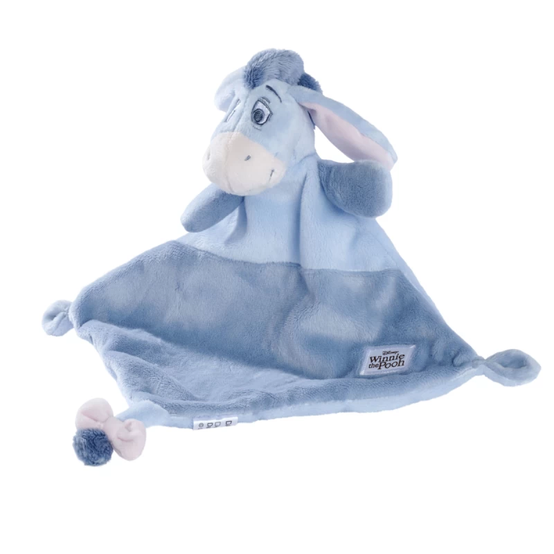 Disney - Bourriquet L'âne - Doudou Plat Bleu 25 Cm 5 Disney - Bourriquet L'âne - Doudou Plat Bleu 25 Cm – Image 3
