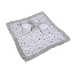 Disney Dumbo L'éléphant Doudou Plat Lange Gris étoile -Disney dumbo20lange