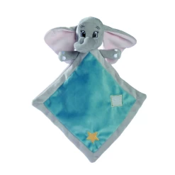Disney - Dumbo L'éléphant - Doudou Plat Bleu Gris étoile 25 Cm -Disney dumbo20lelephant2020plat20bleu20gris20etoile202520cm 1