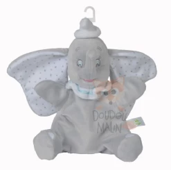 Disney Dumbo L'éléphant Marionnette Gris Blanc étoile