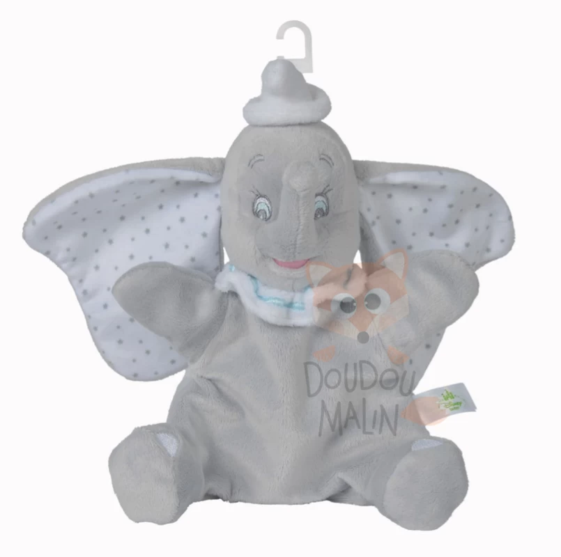 Disney Dumbo L'éléphant Marionnette Gris Blanc étoile 3 Disney Dumbo L'éléphant Marionnette Gris Blanc étoile