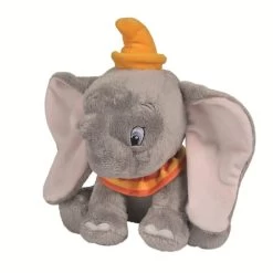 Disney Dumbo L'éléphant Peluche Gris Orange 35 Cm