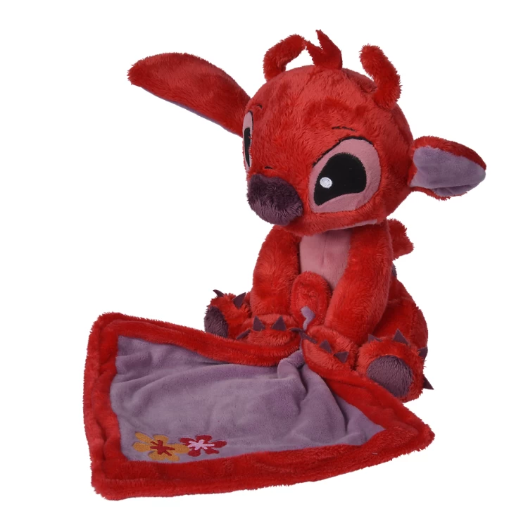 Disney Leroy Peluche Avec Doudou Rouge Fleur 25 Cm 4 Disney Leroy Peluche Avec Doudou Rouge Fleur 25 Cm – Image 2