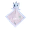 Disney - Marie Le Chat - Doudou Plat Blanc Rose 25 Cm -Disney marie20chat2020plat20blanc20rose202520cm