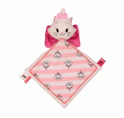 Disney Marie Le Chat Doudou Cutie Blanc Rose 20 Cm