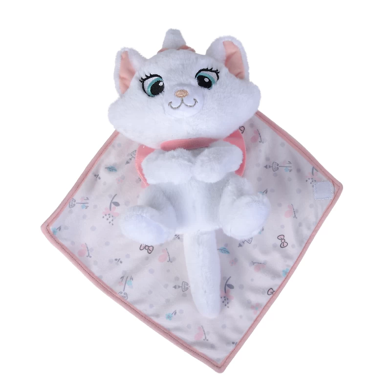 Disney Marie Le Chat Peluche Couverture Rose 25 Cm 3 Disney Marie Le Chat Peluche Couverture Rose 25 Cm
