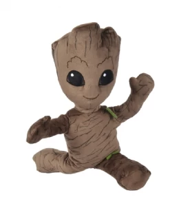 Disney Marvel Peluche Jeune Groot Articulé Marron 25 Cm