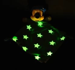 Disney - Mickey La Souris - Doudou Plat Luminescent Bleu 25 Cm -Disney mickey20souris2020plat20luminescent20bleu202520cm