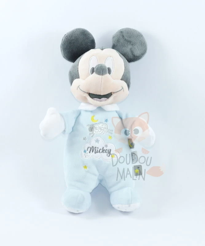 Disney Mickey La Souris Peluche Bleu Blanc Mouton 3 Disney Mickey La Souris Peluche Bleu Blanc Mouton