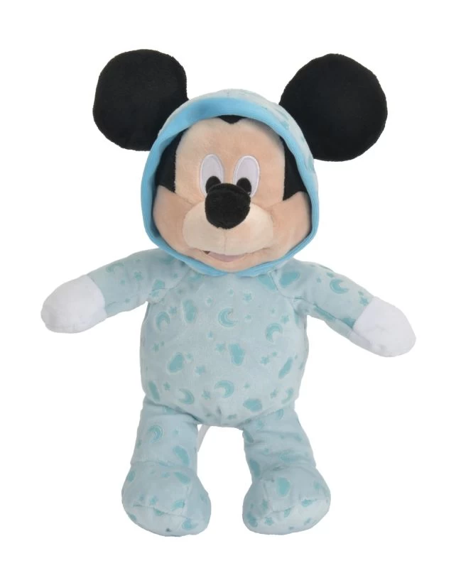Disney Mickey La Souris Peluche Luminescente Bleu Lune Nuage étoile 25 Cm 3 Disney Mickey La Souris Peluche Luminescente Bleu Lune Nuage étoile 25 Cm