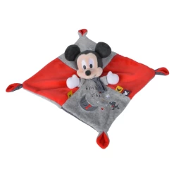 Disney Mickey La Souris Doudou Plat Stary Night Rouge Gris 25 Cm -Disney mickey20souris20plat20stary20night20rouge20gris202520cm 2
