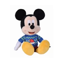 Disney Mickey La Souris Pull De Noël Bleu 20 Cm