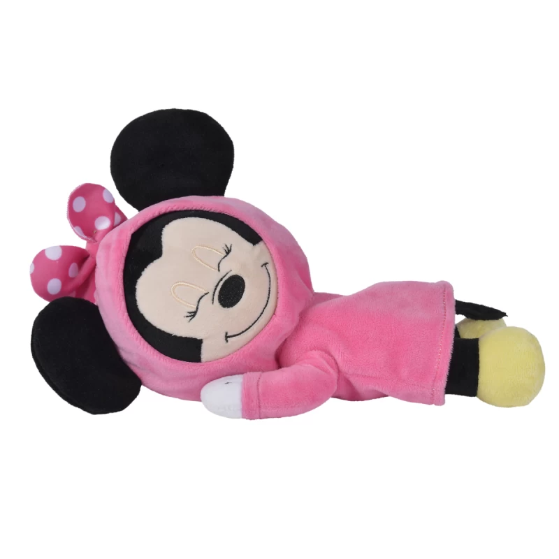 Disney - Minnie La Souris - Peluche Allongée Réversible Rose 25 Cm 4 Disney - Minnie La Souris - Peluche Allongée Réversible Rose 25 Cm – Image 2