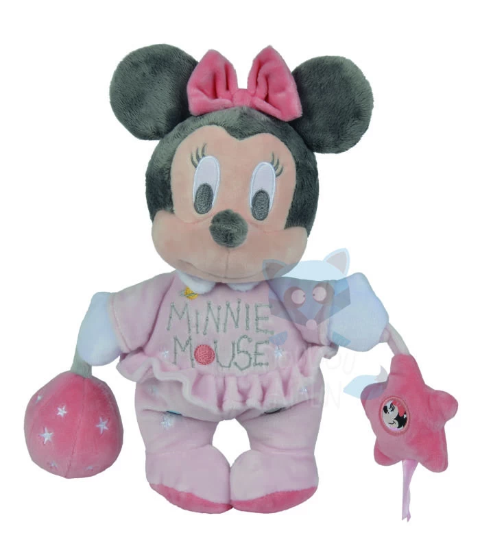 Disney - Minnie La Souris - Peluche D'éveil Rose Planète 25 Cm 3 Disney - Minnie La Souris - Peluche D'éveil Rose Planète 25 Cm