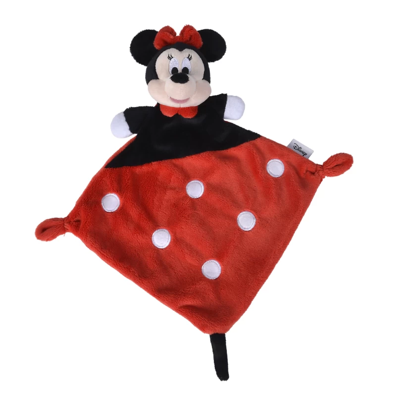 Disney - Minnie La Souris - Doudou Plat Rouge Noir 25 Cm 4 Disney - Minnie La Souris - Doudou Plat Rouge Noir 25 Cm – Image 2