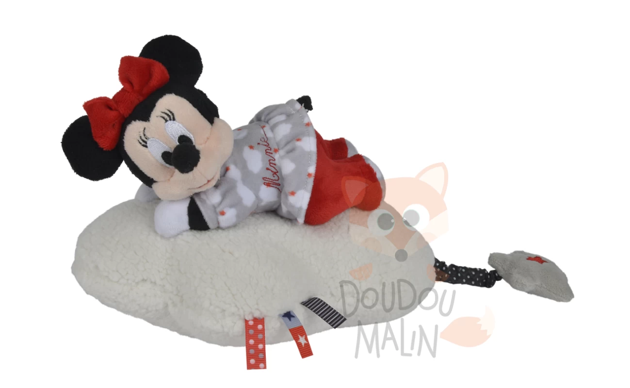 Disney Minnie La Souris Boîte à Musique Nuage Rouge Blanc 3 Disney Minnie La Souris Boîte à Musique Nuage Rouge Blanc