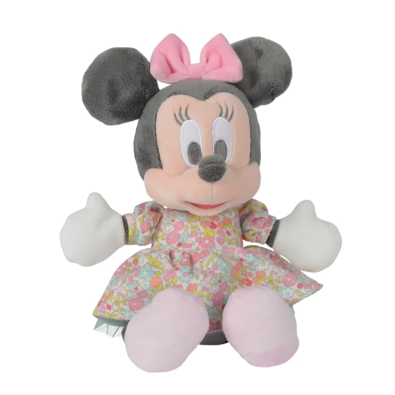 Disney Minnie La Souris Liberty Peluche Rose Fleur 25 Cm 3 Disney Minnie La Souris Liberty Peluche Rose Fleur 25 Cm
