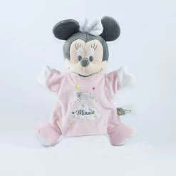 Disney Minnie La Souris Marionnette Rose Blanc Mouton