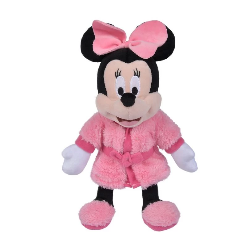 Disney Minnie La Souris Peluche Peignoir Rose Fuchsia 25 Cm 3 Disney Minnie La Souris Peluche Peignoir Rose Fuchsia 25 Cm
