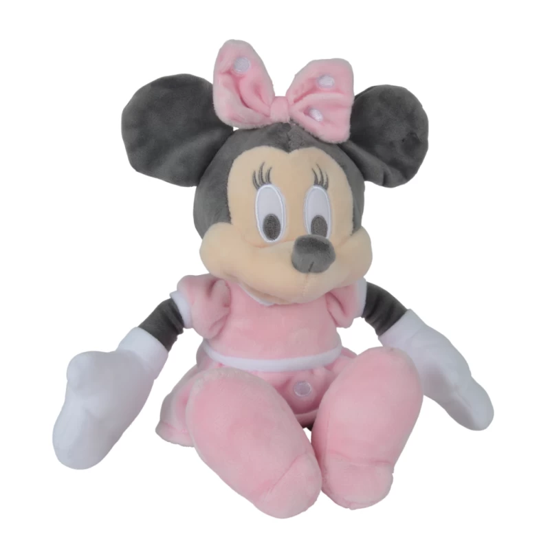 Disney Minnie La Souris Peluche Rose 25 Cm 3 Disney Minnie La Souris Peluche Rose 25 Cm