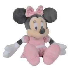 Disney Minnie La Souris Peluche Rose 35 Cm
