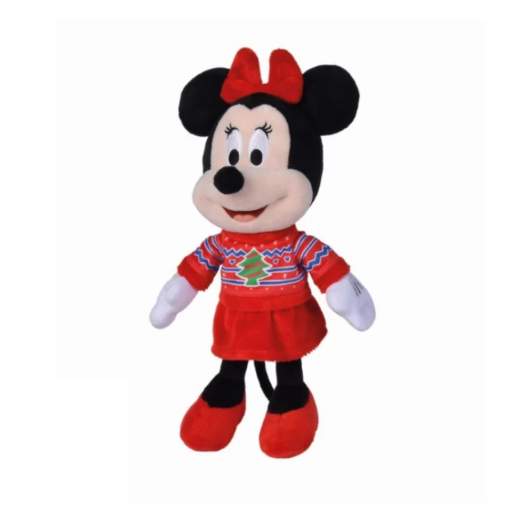 Disney Minnie La Souris Pull De Noël Rouge 20 Cm 3 Disney Minnie La Souris Pull De Noël Rouge 20 Cm